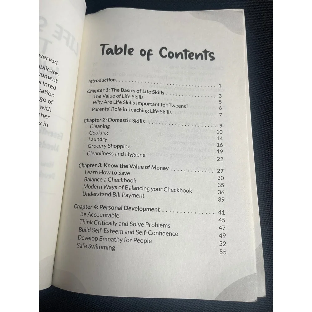 Life Skills for Tweens Workbook The Mentor Bucket 2023 Paperback 9781955906128